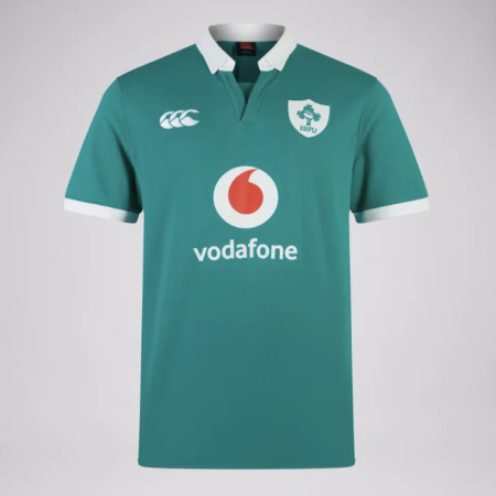 25/26 Ireland Rugby Home Short Sleeve Cotton Jersey