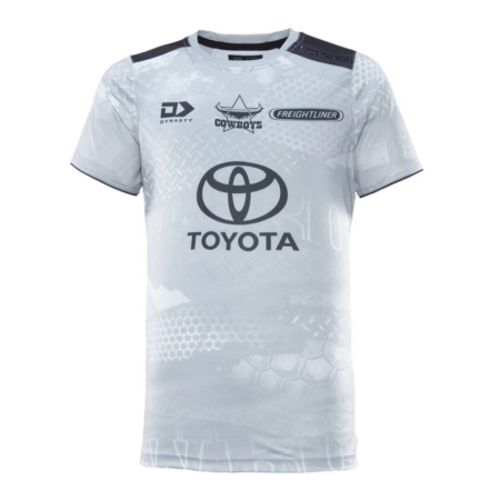 2026 North Queensland Cowboys Mens Training Tee Grey