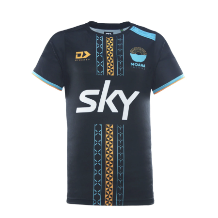 2026 Moana Pasifika Mens Training Tee Black