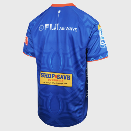fiji Drua 2026 Home Jersey back