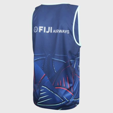 2026 Fiji Drua Alternate Training Singlet 2
