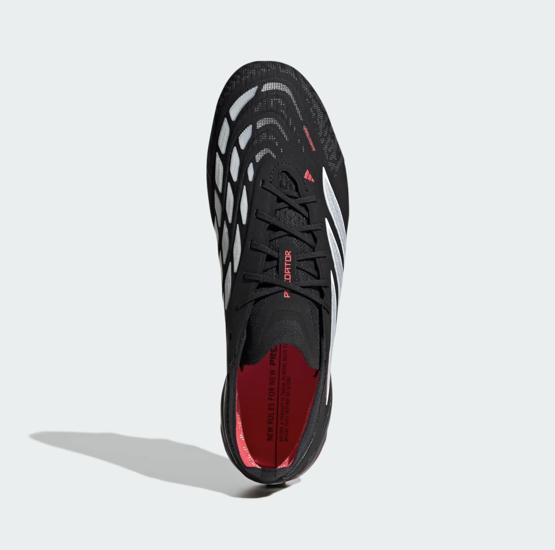 adidas Predator Elite FG - Black/Lucid Red 8 adidas Predator Elite FG - Black/Lucid Red 8