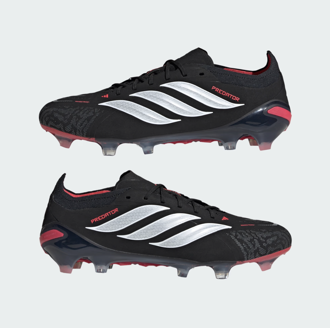 adidas Predator Elite FG - Black/Lucid Red 3 adidas Predator Elite FG - Black/Lucid Red 3