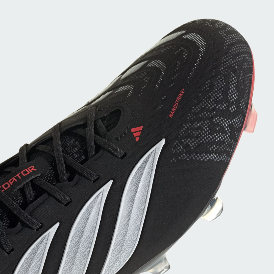 adidas Predator Elite FG - Black/Lucid Red 7 adidas Predator Elite FG - Black/Lucid Red 7