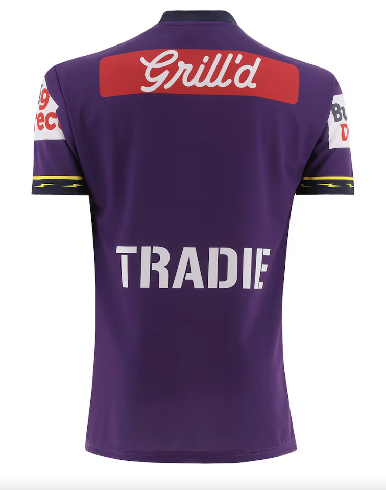 Melbourne Storm 2026 O'Neills Mens Home Jersey back Melbourne Storm 2026 O'Neills Mens Home Jersey back