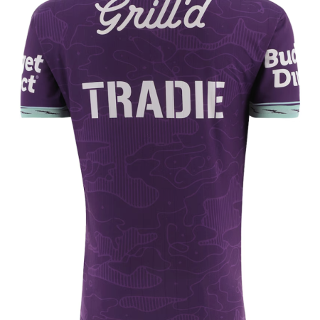 Melbourne Storm O'Neills 2026 Purple Training Tee - Mens back