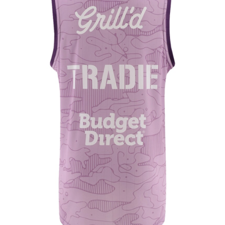 Melbourne Storm O'Neills 2026 Training Singlet Lilac back